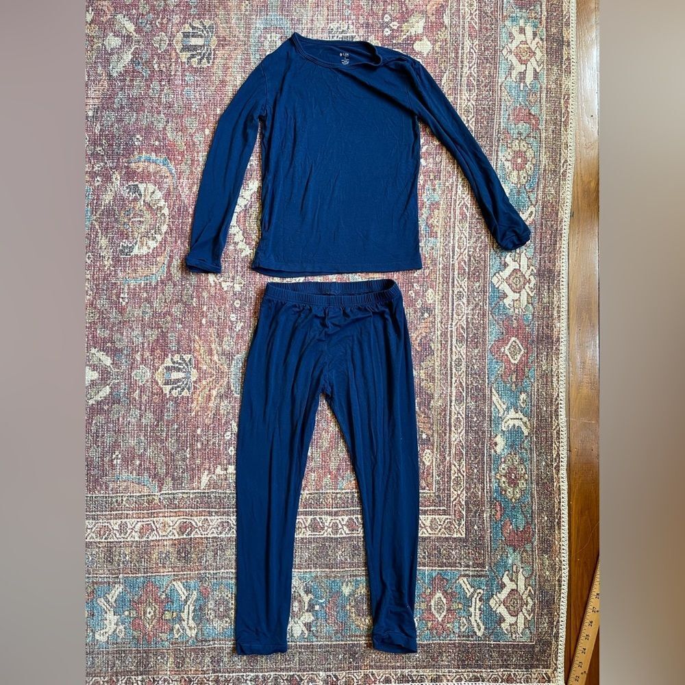 Kyte Baby Navy Blue Kids Pajamas size 7